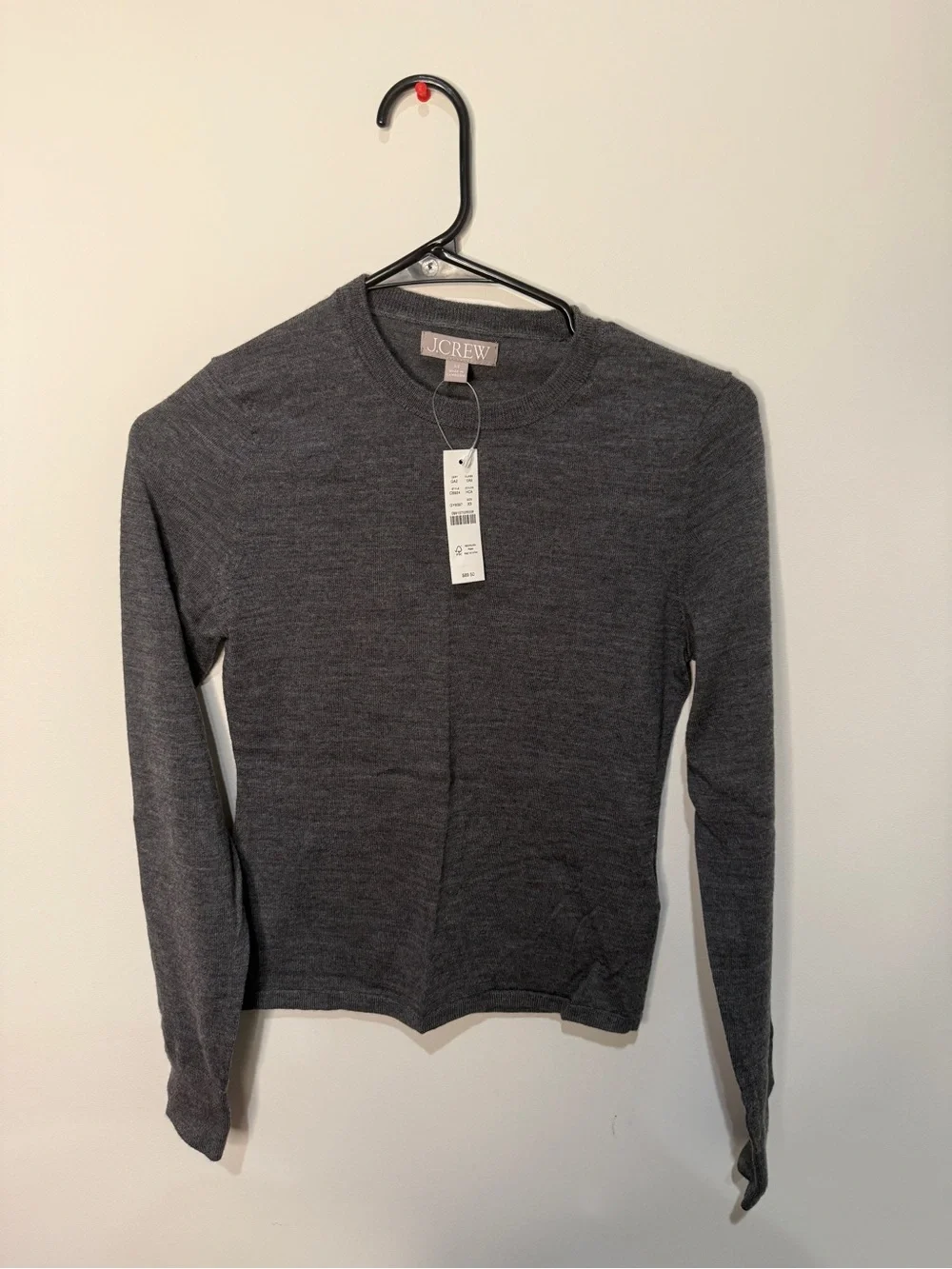 J. Crew Men's Crewneck Sweater - Charcoal